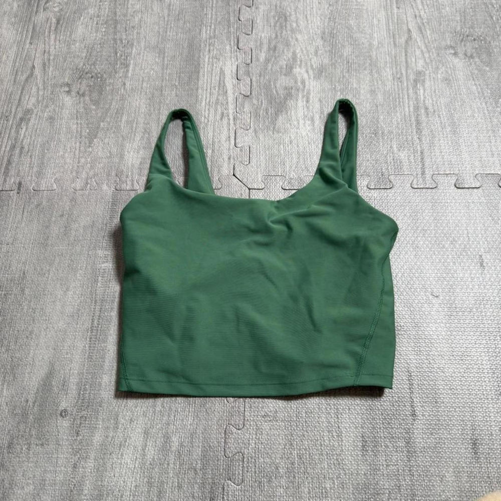 Old Navy Active Powersoft Go-Dry Cropped Tank Top Women's Medium Color Green